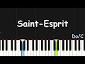 Glorious - Saint-Esprit (Voici mon coeur) | EASY PIANO TUTORIAL BY Extreme Midi