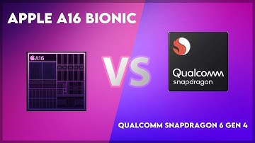 Apple A16 Bionic vs Qualcomm Snapdragon 6 Gen 4 Technical Comparison