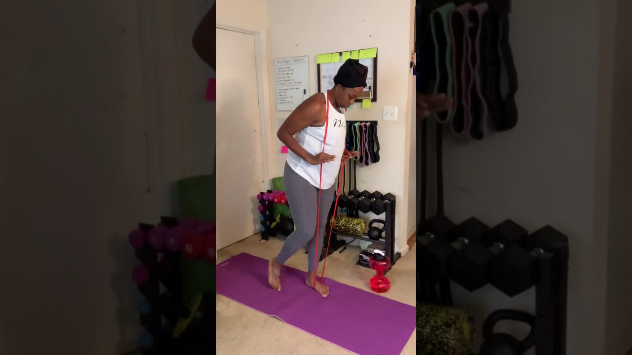 Long Resistance Band Single Leg Deadlifts Fit Beast Training LLC YouTube