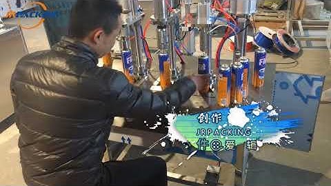 Manual type aerosol filling machine 3 in 1
