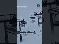 Skiers caught in 60mph winds on lift in Italy #itvnews