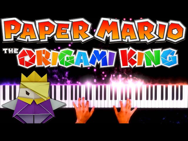 Origami Castle Piano Cover from Paper Mario: The Origami King OST - Piano Cover [Sheet Music] class=