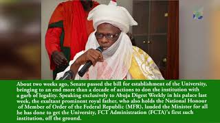 Abuja Varsity Of Tech Ona Of Abaji Showers Praises On Fct Minister