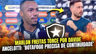 ⚠️PROFECIA??? MARLON FREITAS FALA NO INTERVALO E GLORIOSO CONFIRMA VITÓRIA