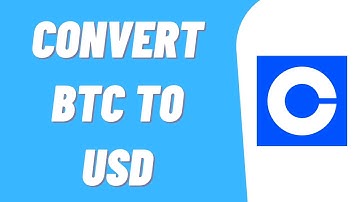 How To Convert BTC To USD On Coinbase (EASY)