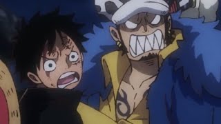 Law calls to Luffy: Mugiwara-ya