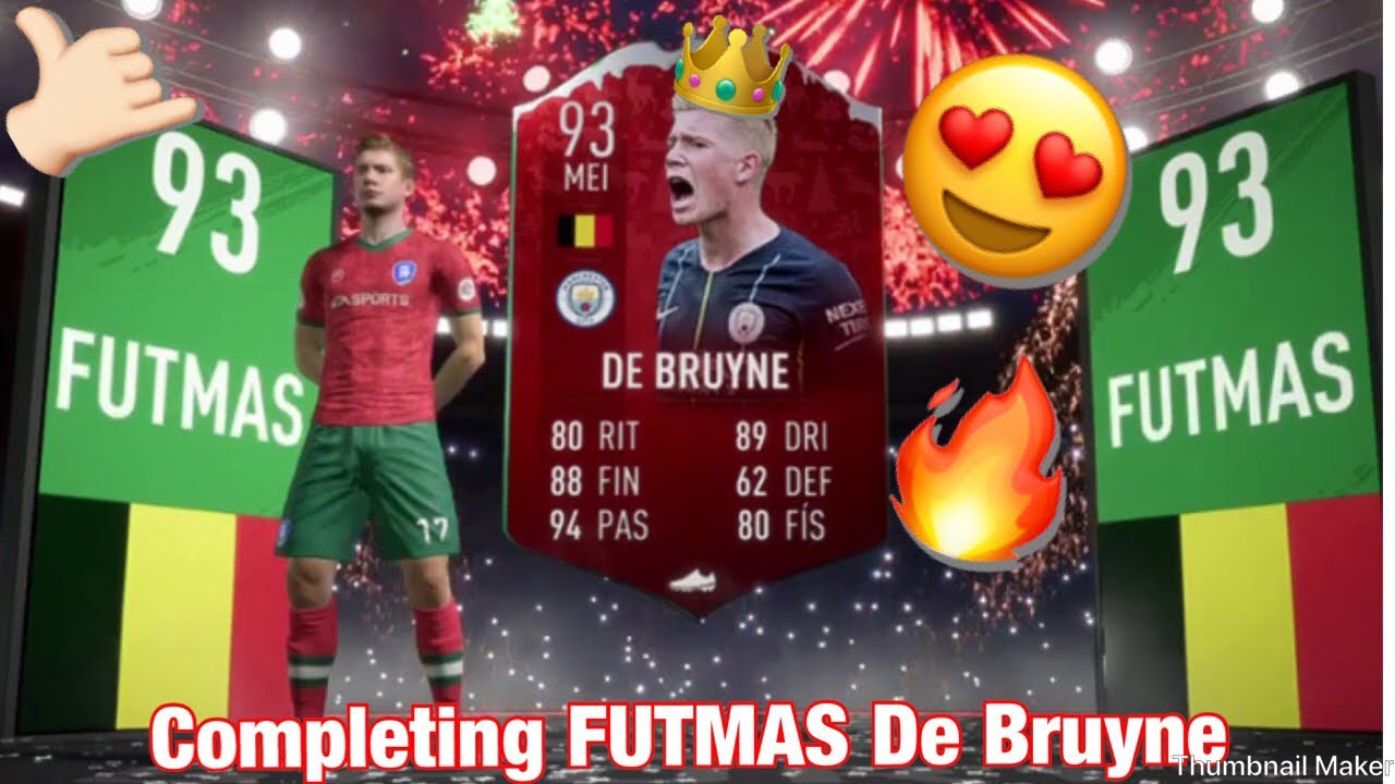 Completing FUTMAS KDB 93 RATED!🔥 - Fifa 19 Ultimate Team