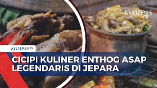 Gurih dan Empuk, Warung Enthog Asap Milik Pak Gondrong di Jepara Banyak Diminati Pembeli