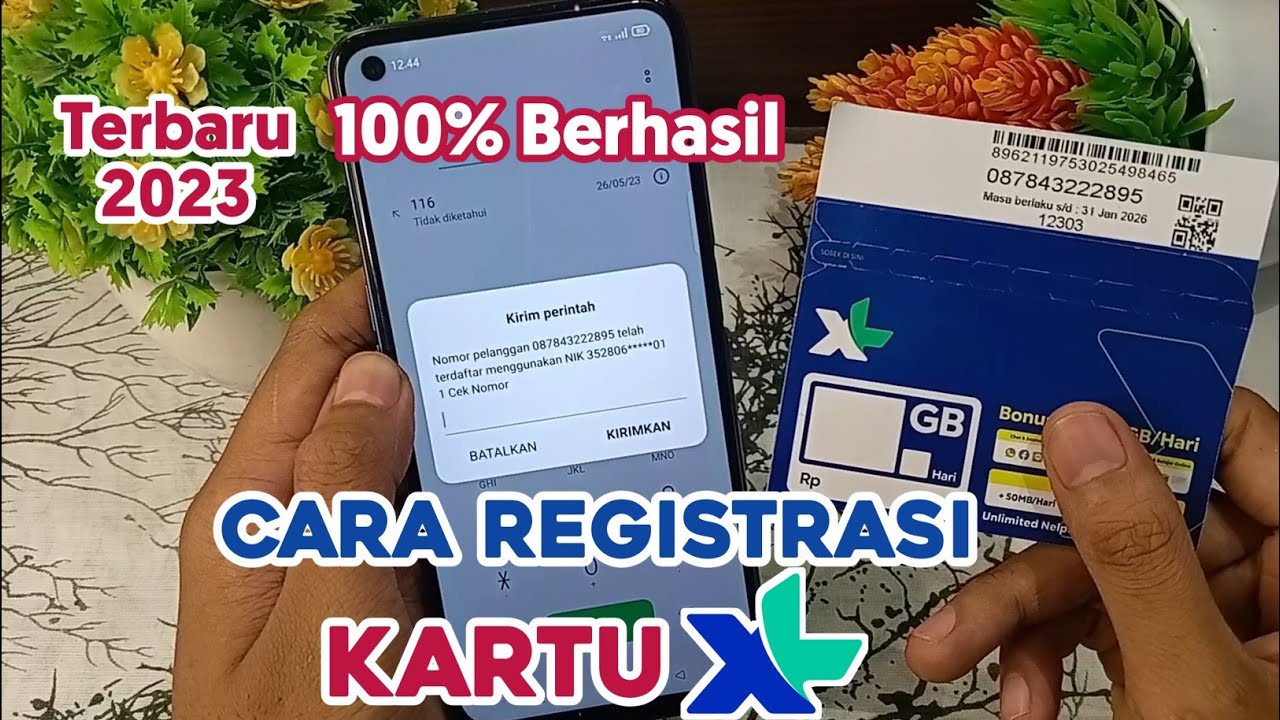 Cara Registrasi Kartu XL Terbaru 2023 YouTube