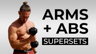 25 Min ARMS and ABS Workout (Supersets)