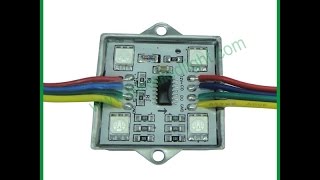 Madrix with Artnet control Pixel module (ws2801IC)