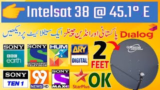 intelsat 38 @ dilaog tv 45.1e big update | new pakistani pkg added