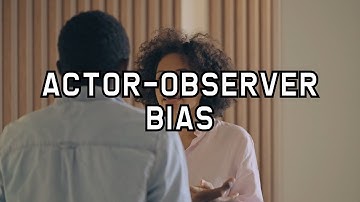 Blame Game: The Actor-Observer Bias Breakdown