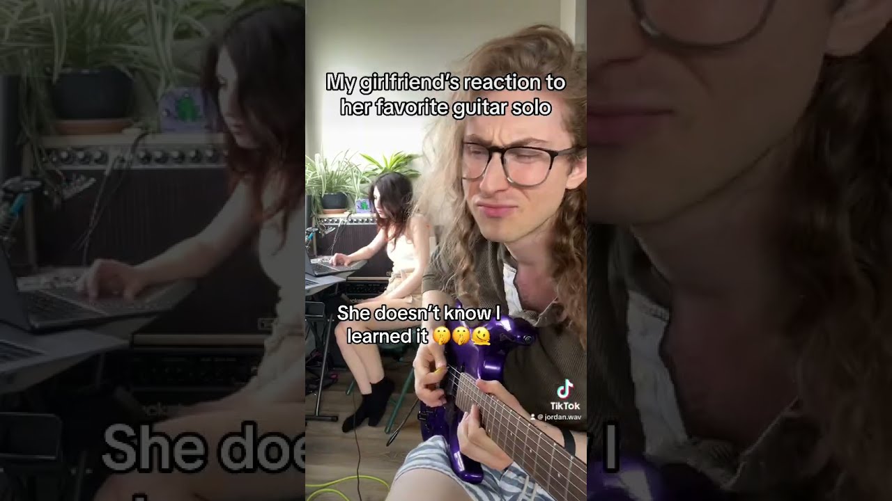 My Girlfriend S Reaction To Her Favourite Guitar Solo