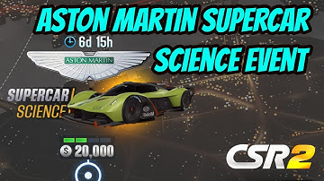 CSR 2 | Aston Martin Supercar Science | Lock-IN Cars, Prize Car & Possible Showdown Prize Car