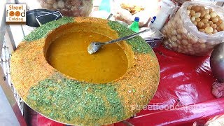 indian famous street food | pani puri chaat street food | evening snacks | street food catalog