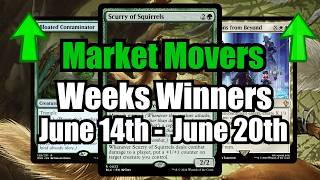 MTG Movers Of The Week! June 14th - June 20th | Cards Trending Up! Scurry of Squirrels!