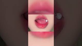 Beautiful Purple Gem Tongue Piercing Close-up 💎 #shortsfeed #shorts