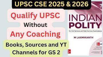 Booklist for UPSC Mains GS2- Indian Polity & Constitution | UPSC Books & YT Channels #upsc #upsc2025