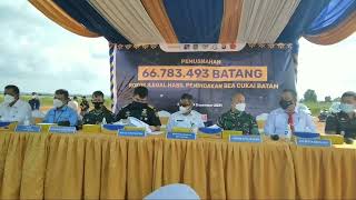 Bea Cukai Batam Musnahkan Rokok Ilegal