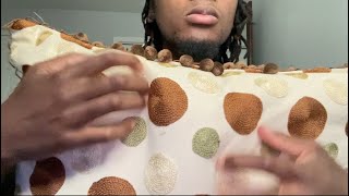 Asmr Fast And Aggressive Pillow Scratching Fabric Sounds