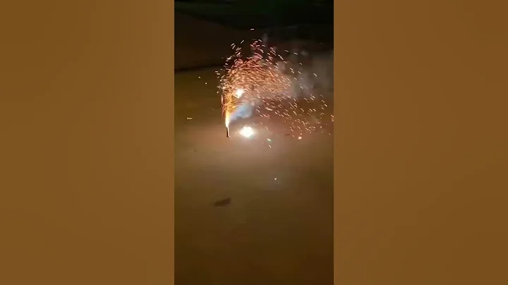 Boy lights Fireworks for the first Time 😅🧨🧨