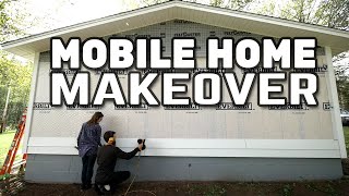 DIY Couple Installs LP SmartSide on their 1970's Mobile Home