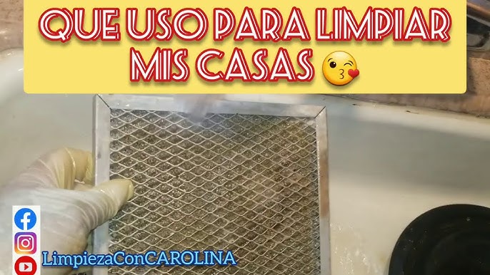 Cómo limpiar un filtro de campana grasienta? - Blog de Click  Electrodomésticos