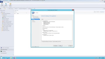 SCCM 2012 R2 1602 - Create and deploy application from MSI package step by step