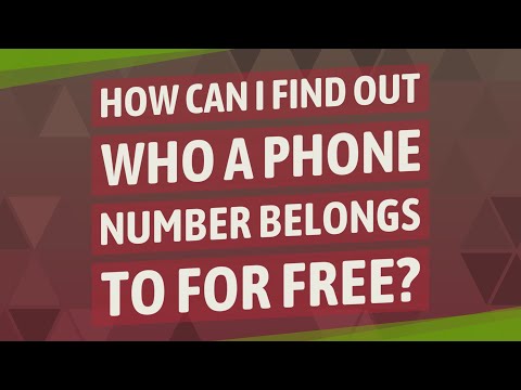 Video: Kaip sužinoti, kam priklauso mobiliojo telefono numeris?