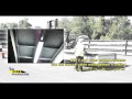 Time lapse film construction of high tech car park structure