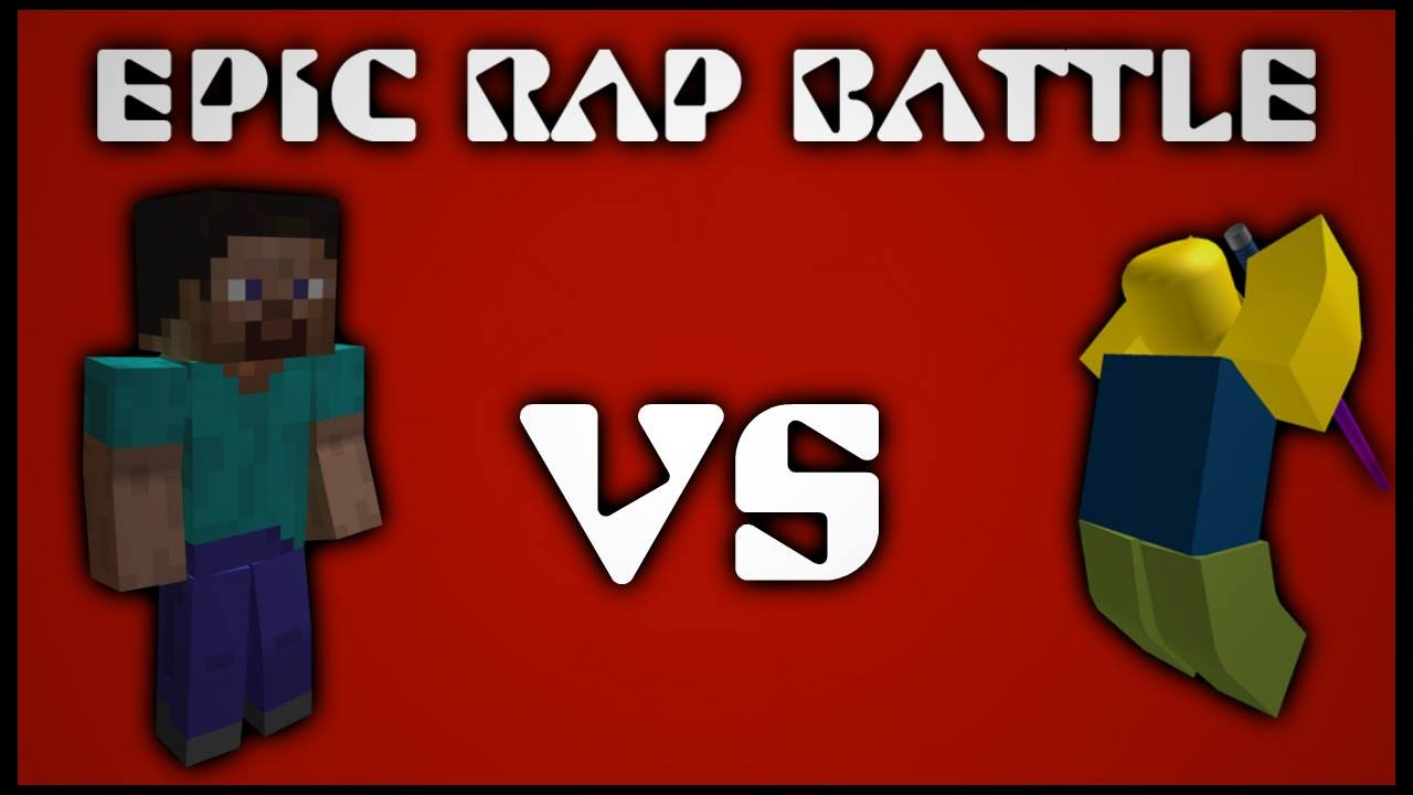 Minecraft Vs Roblox Rap Battle Youtube
