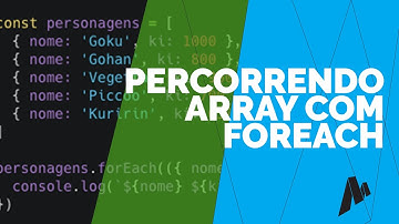 Percorrendo arrays com forEach em JavaScript