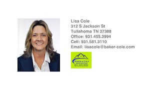 241 Overlook Cir Tullahoma TN 37388 — Lisa Cole