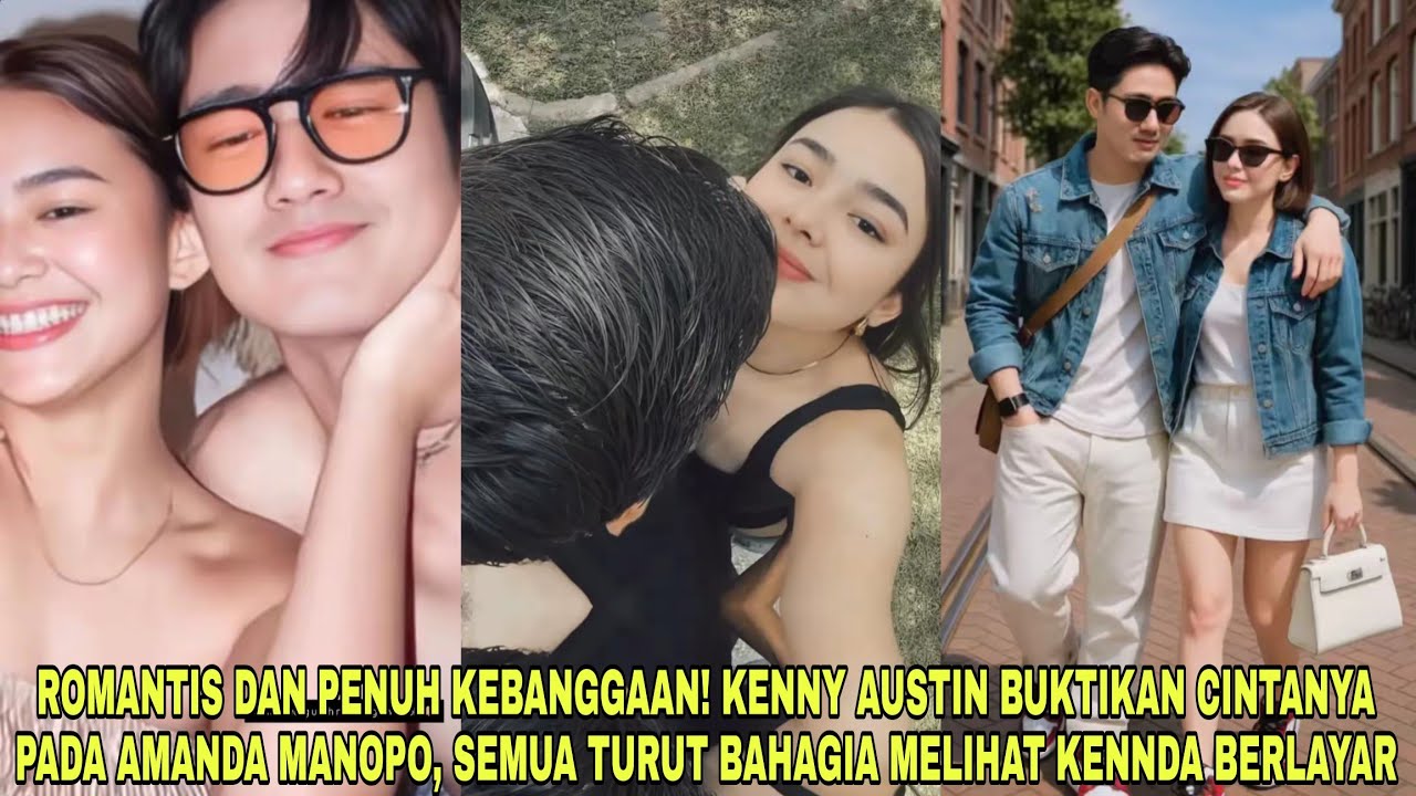 Romantis Kenny Austin Buktikan Cintanya Pada Amanda Manopo,Semua Turut Bahagia Bangga Melihat KENNDA