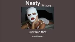 Nasty - Tinashe ( Lyrics Thaisub )