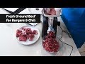 Fresh Ground Beef for Burgers & Chili ~ Homeleader Meat Grinder ~ Amy Learns to Cook