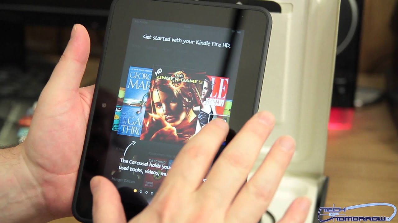 e books v5 Amazon Kindle Fire HD 7