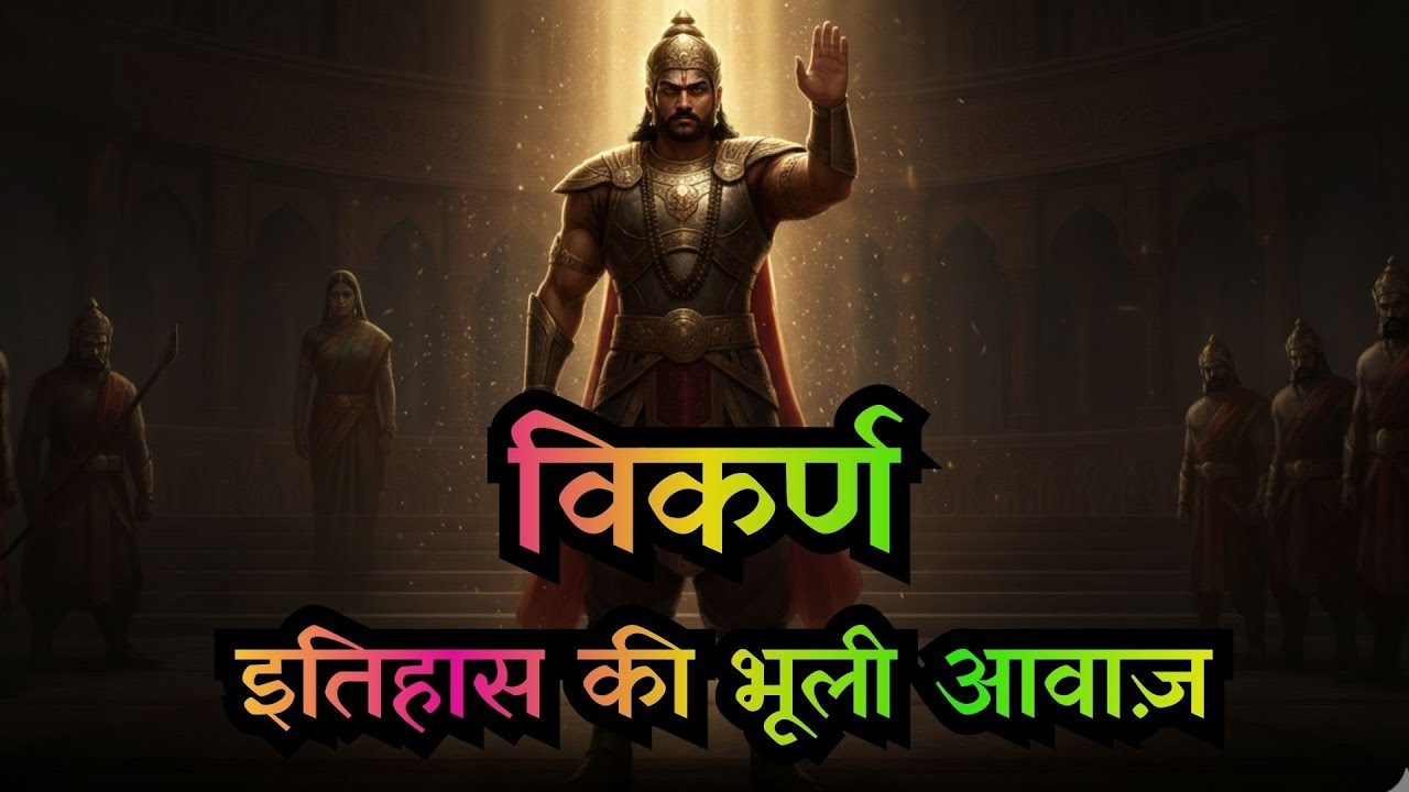 Vikarna: The Lone Voice of Dharma in the Darkest Hall of Mahabharata #vikarna #mahabharatastories