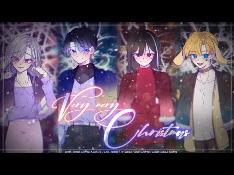 【4人COVER】아마츠키 - Very mery Christmas (ベリーメリークリスマス)