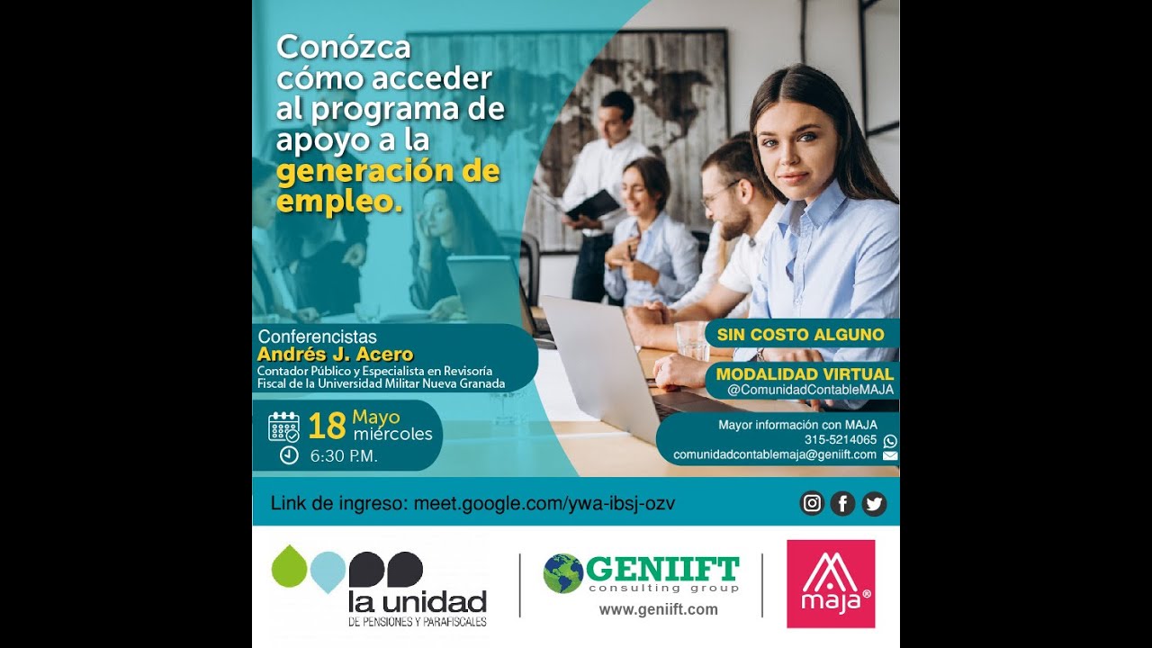 CONÓZCA CÓMO ACCEDER AL PROGRAMA DE APOYO A LA GENERACIÓN DE EMPLEO ...