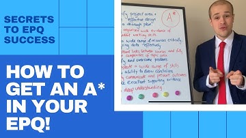 Secrets to EPQ Success: How to get an A* in your Extended Project Qualification. (AQA 2020)