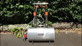 VEVOR STAINLESS STEEL DOUBLE BURNER PROPANE GAS FORGE REVIEW, INSTALLATION & USE