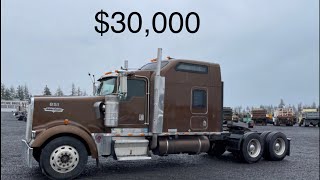 March 23, 2023 аукцион в штате Вашингтон, ну и моя любимая работа Peterbilt 389￼