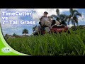 First 2020 TimeCutter in the USA vs Overgrown St Augustine Grass