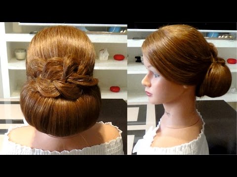 Простая прическа на выпускной на длинные волосы. Easy hairstyle Простая прическа на выпускной на длинные волосы. Easy hairstyle