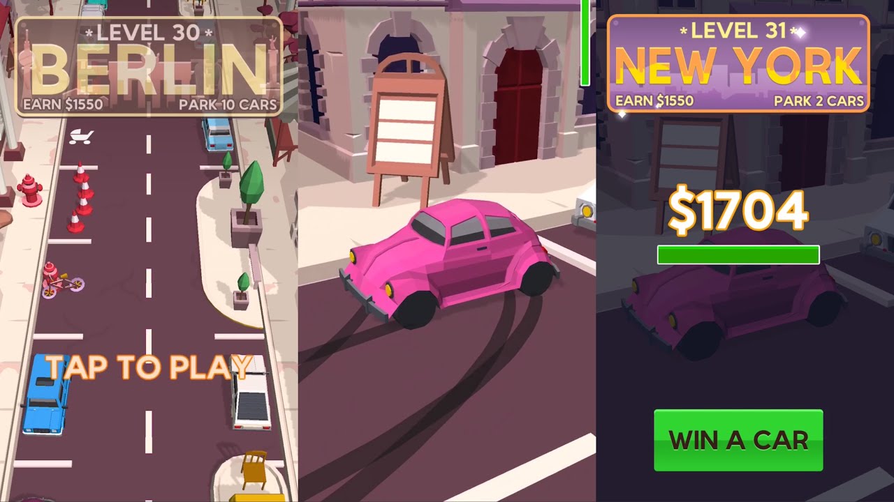 Drive and Park Level 30 Perfect Run Top 0.1% high score