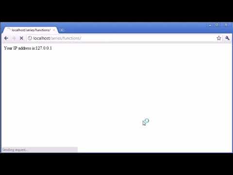 Beginner PHP Tutorial   33   Global Variables and Functions ‏