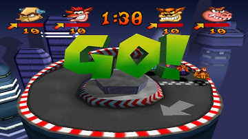 Crash Bash Walkthrough: Part 17 - Dot Dash
