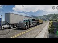 Truck Simulator Big Rigs | Peterbilt 359 8x4 Delivering Hay Stacks to Salem | v1.5.7 Gameplay 